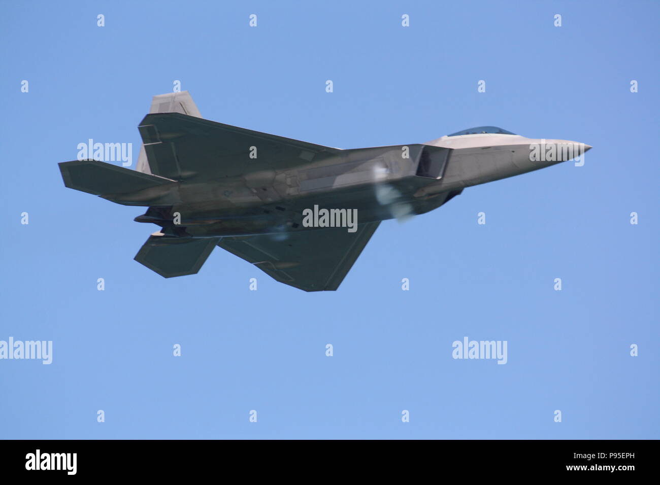 Lockheed Martin f-22 Raptor Stockfoto
