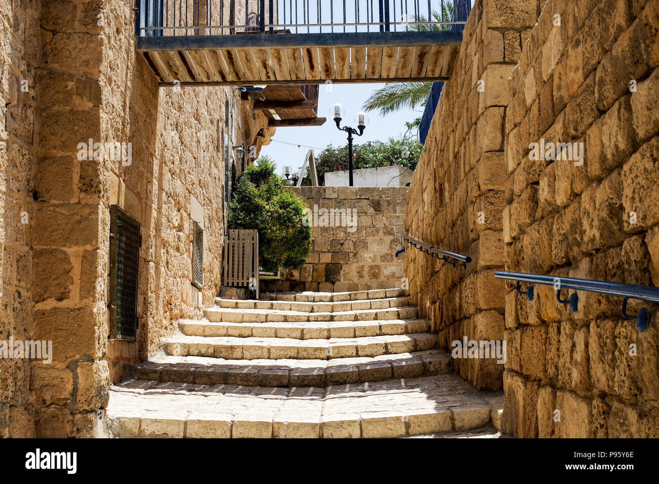 Historische Jaffa - älteste Nachbarschaft in Tel Aviv-Jaffa, Israel Stockfoto