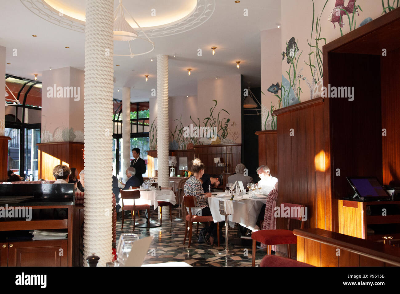 Brasserie Lorraine Restaurant In Paris Frankreich Stockfotografie Alamy