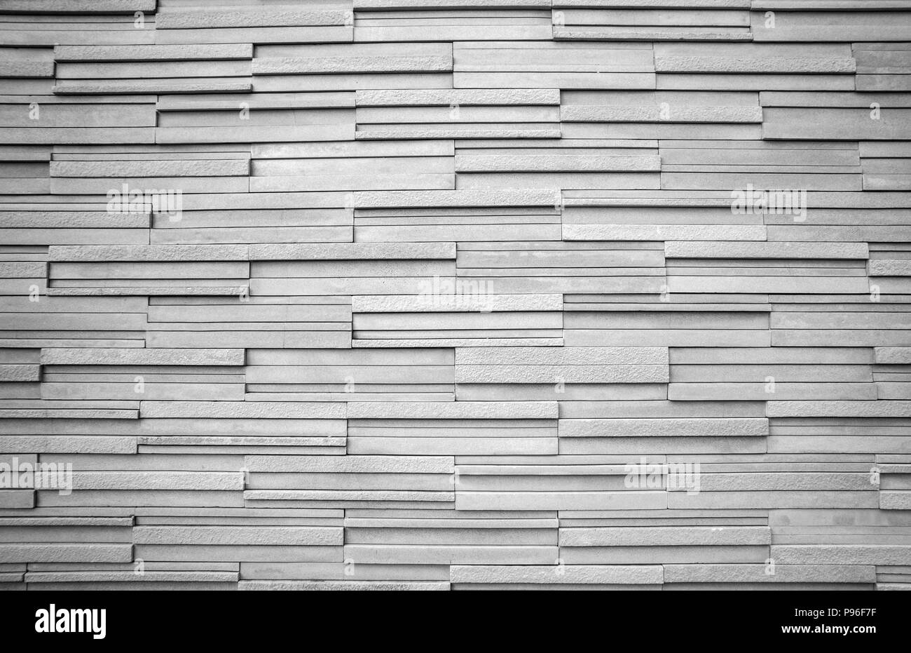 Die Weiße Moderne Granit Wand Dekor Hintergrund Stockfoto