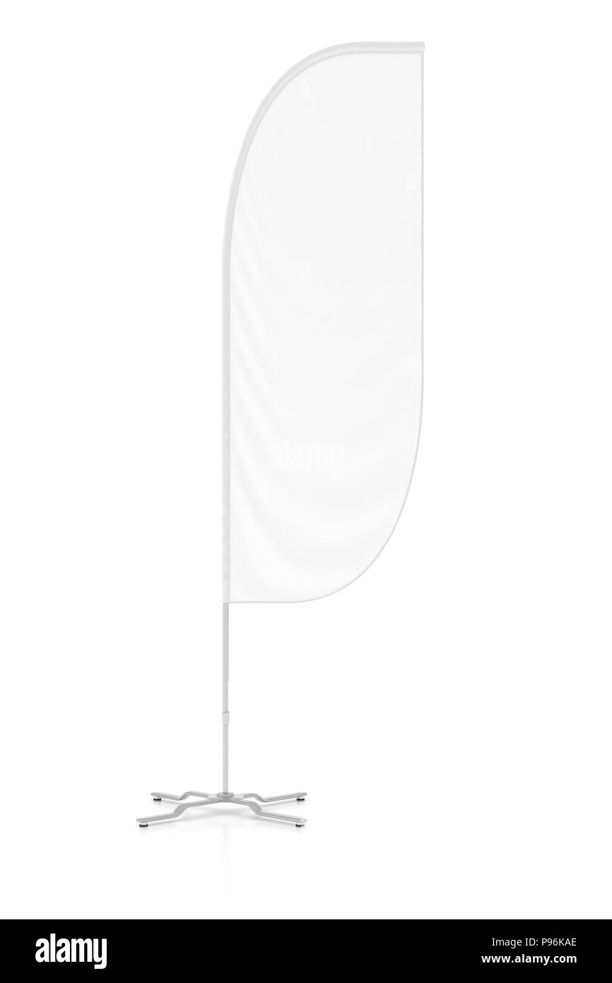 Blank Banner Flag Mock Up Stockfotos und -bilder Kaufen - Alamy Inside Sharkfin Banner Template