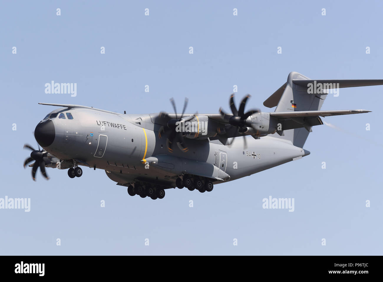 Ein Airbus A400M im Royal International Air Tattoo 2018 RAF Fairford, England Stockfoto