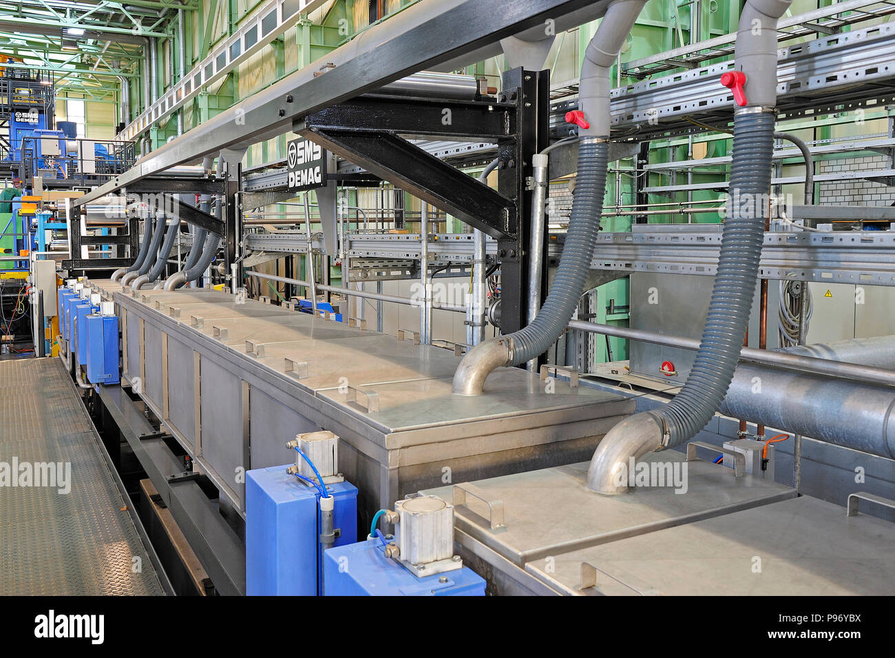 Deutschland, Nordrhein-Westfalen - ThyssenKrupp Steel Europe AG in Dortmund. Stockfoto