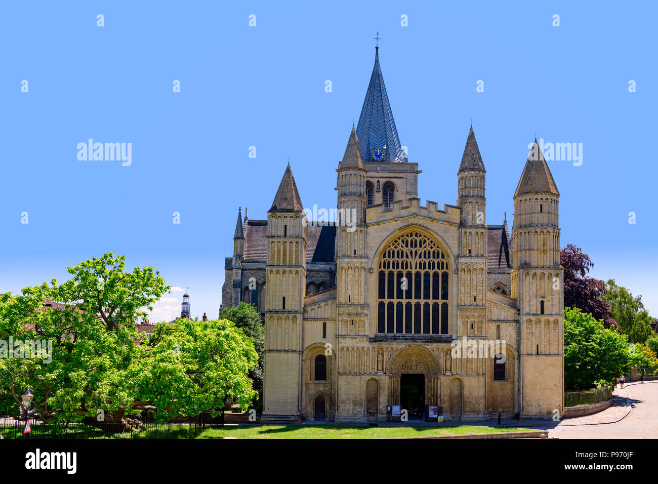 Rochester Kathedrale Stockfoto