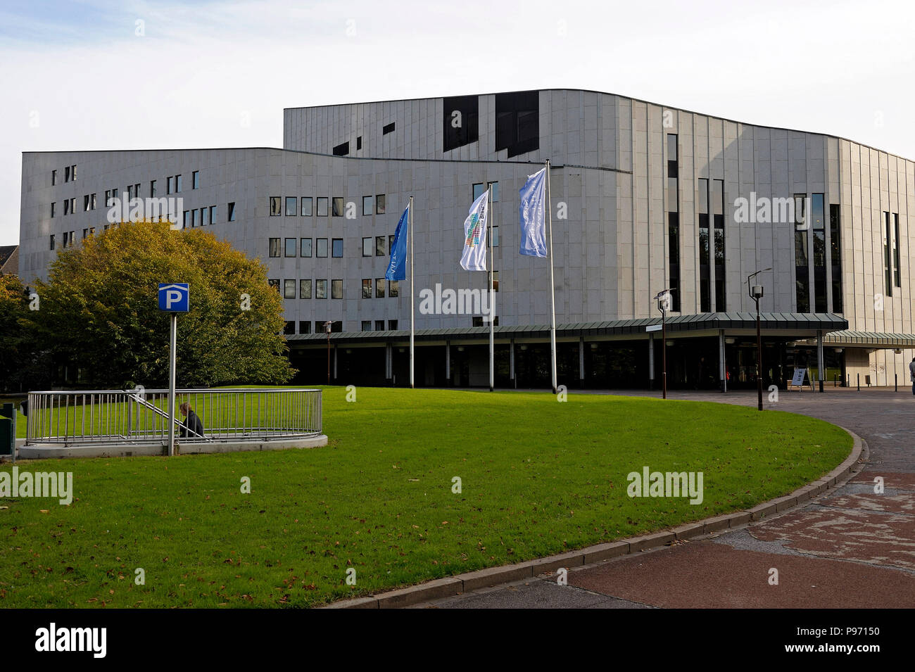 Deutschland, Nordrhein-Westfalen - Aalto Theater in Essen. Stockfoto