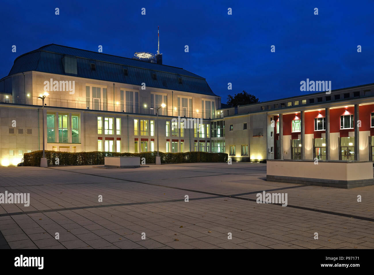 Deutschland, Nordrhein-Westfalen Philharmonie in Essen. Stockfoto