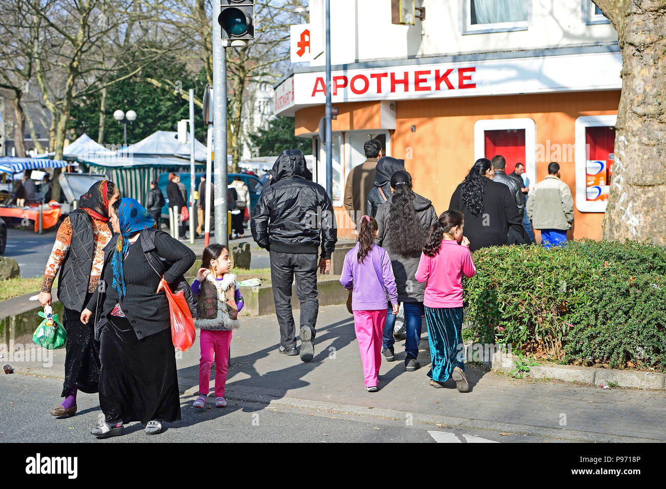 Deutschland, Nordrhein-Westfalen Nordstadt in Dortmund. Stockfoto