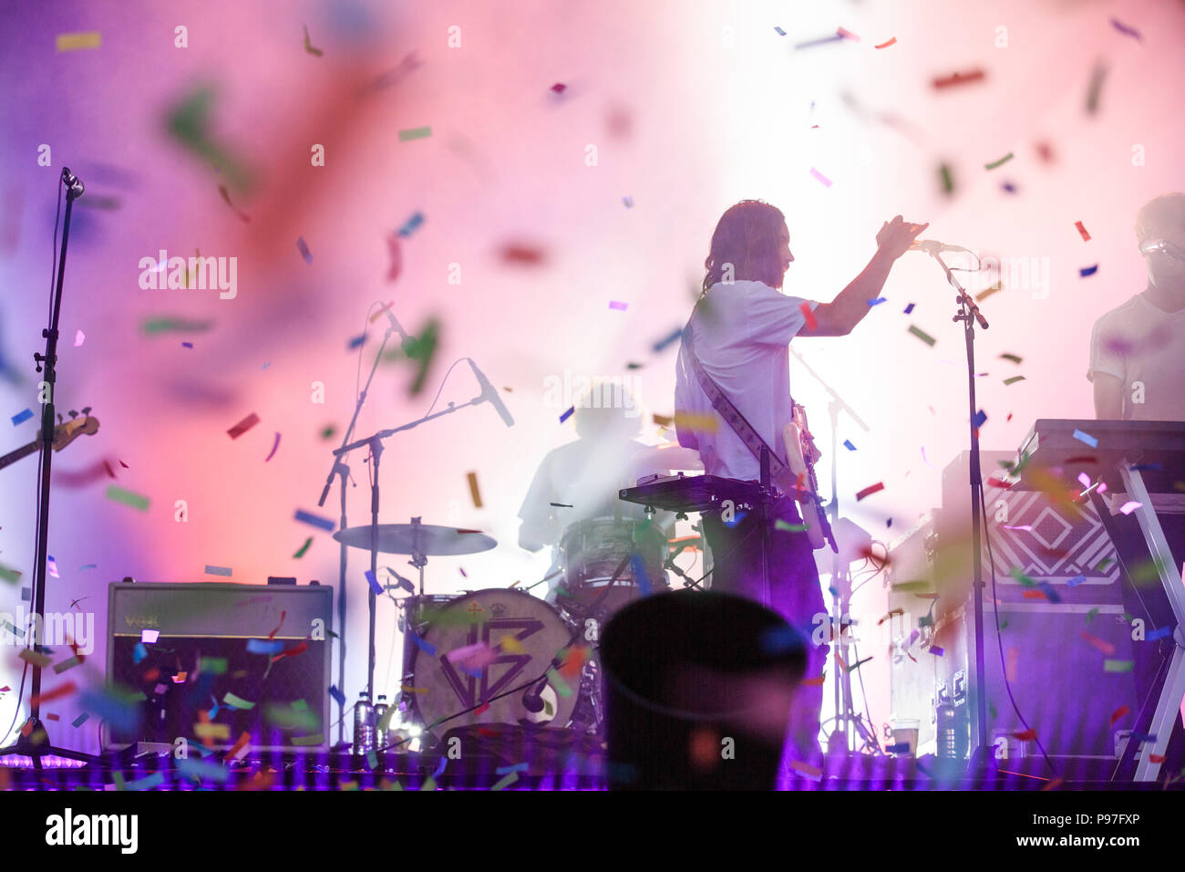 Gunnersbury Park, London, Großbritannien, 15. Juli 2018, Helene Fischer, Helene Fischer in der Zitadelle Festival in London, © Richard Soans/Alamy leben Nachrichten Stockfoto