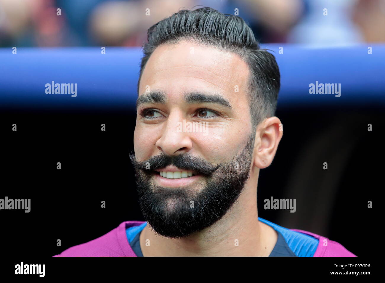 Moskau Russland Am 15 Juli 2018 Moskau Russland 15 Juli 2018 Frankreichs Adil Rami Vor Ihren 2018 Fifa Wm Endrunde Fussball Spiel Gegen Kroatien An Luzhniki Stadion Denis Tyrin Tass Credit Itar Tass News