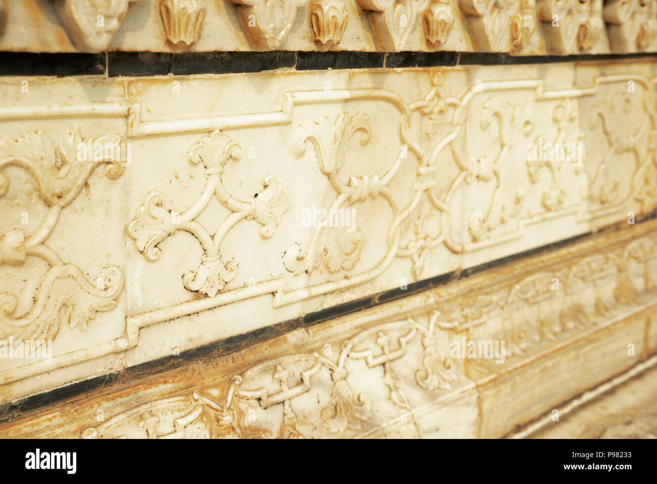 Taj Mahal, Agra, Uttar Pradesh, Indien Stockfoto