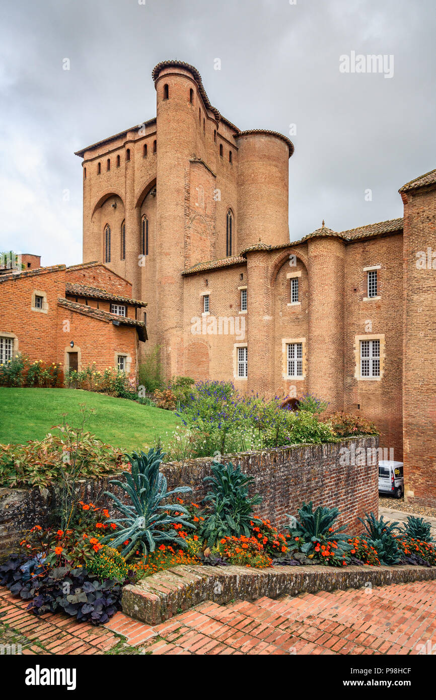 Palais de la Berbie, Albi, Frankreich. Das Museum der Henri de Toulouse-Lautrec Stockfoto Palais de la Berbie, Albi, Frankreich. Das Museum der Henri de Toulouse-Lautrec Stockfoto
