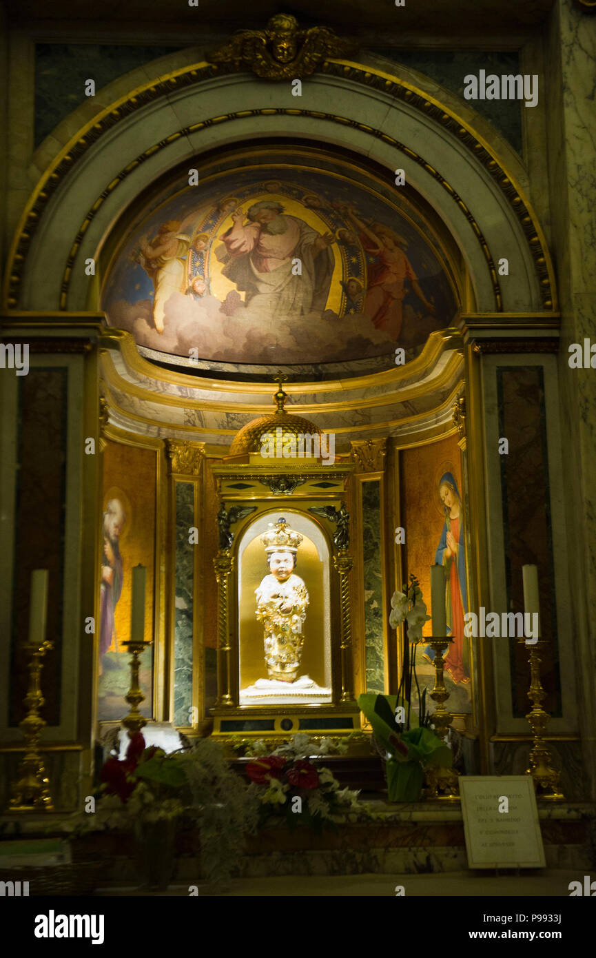 Europa. Italien, Rom, Basilika Santa Maria in Aracoeli Stockfoto