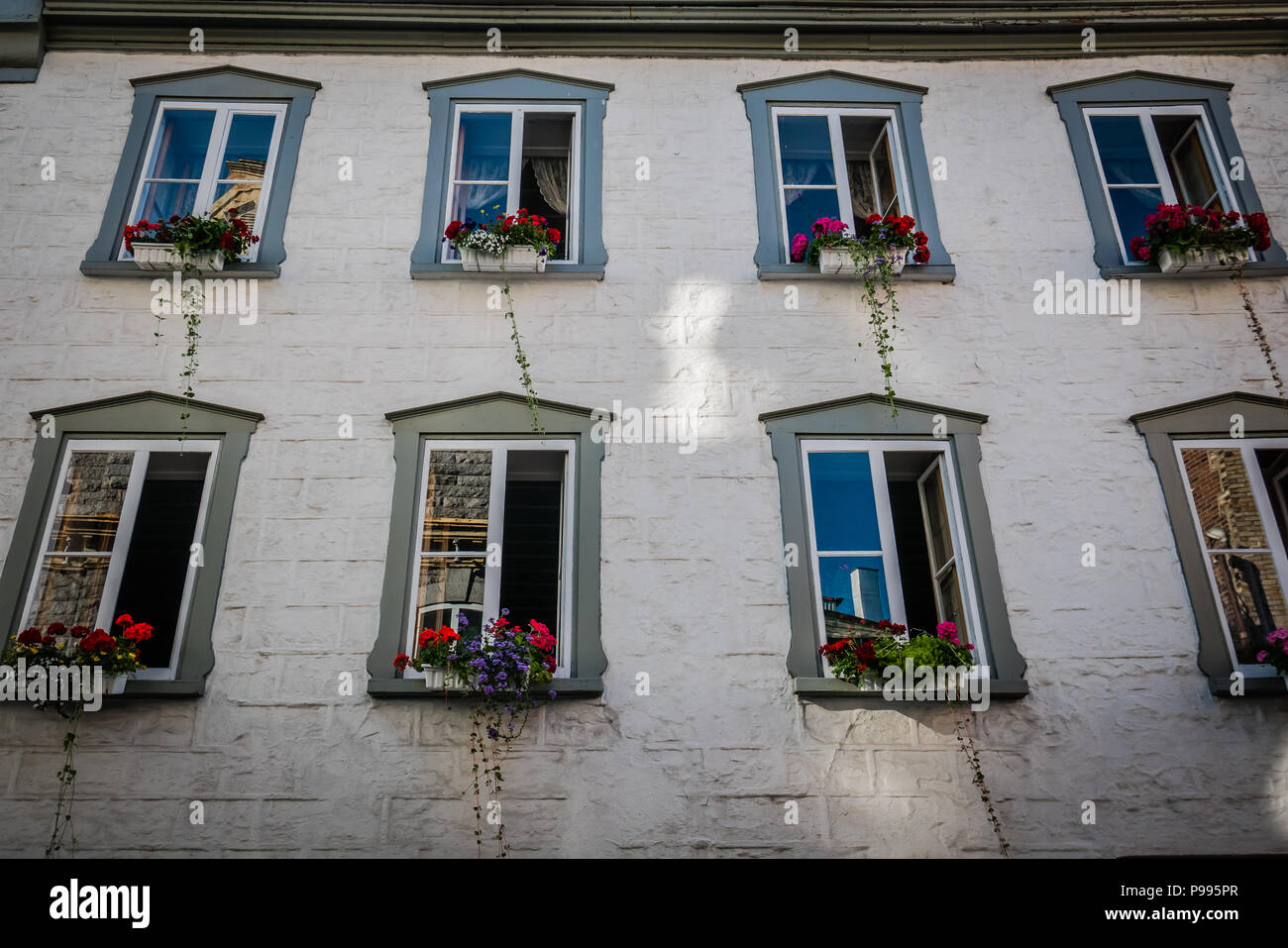 Quebec City House Stockfoto