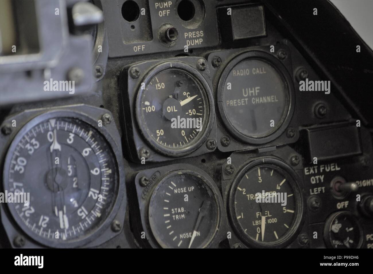 Jagdflugzeug; f4 Phantom Stockfoto