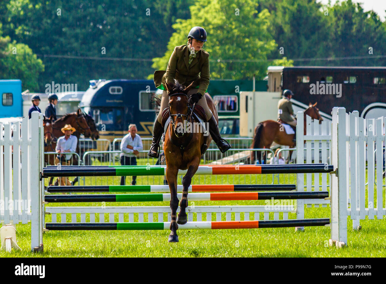 Show in Northumberland County zeigen, 2018 springen. Stockfoto