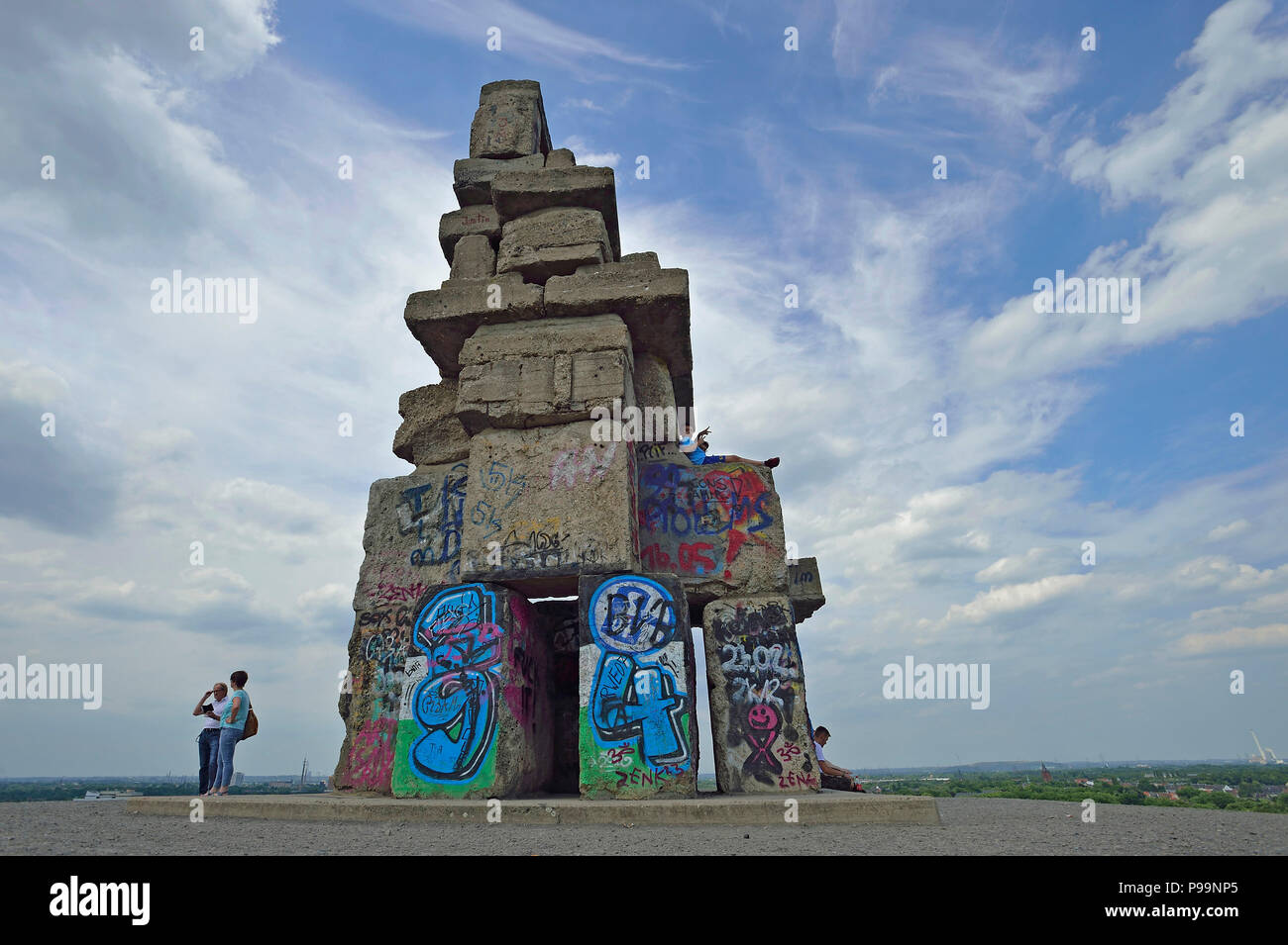 Deutschland, Heap im Ruhrgebiet Stockfoto