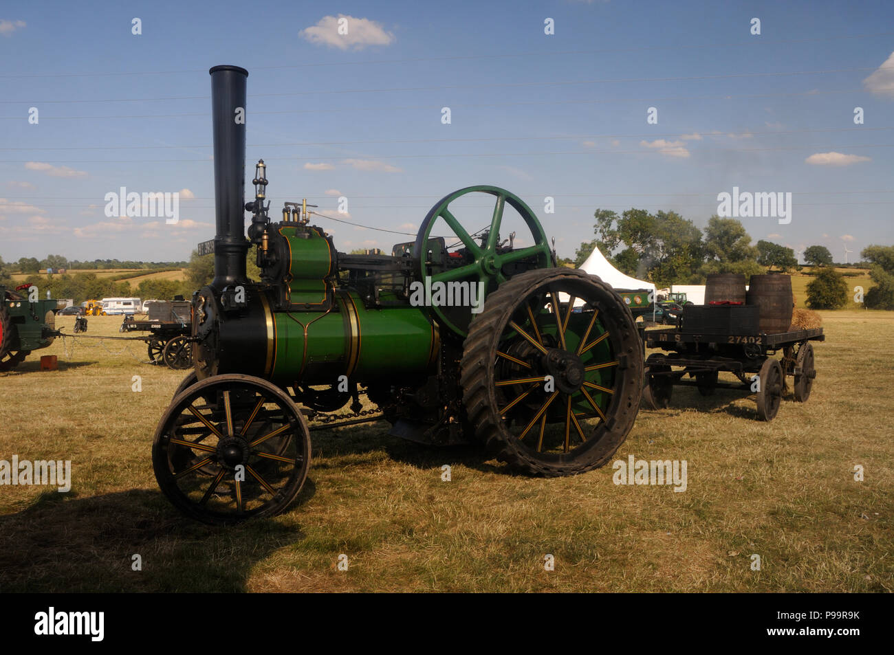 1884 Aveling & Porter general purpose Motor 1995 2018 Rempstone Dampf & Country Fair, Turnpost Farm, Wymeswold, Leicestershire, England Stockfoto