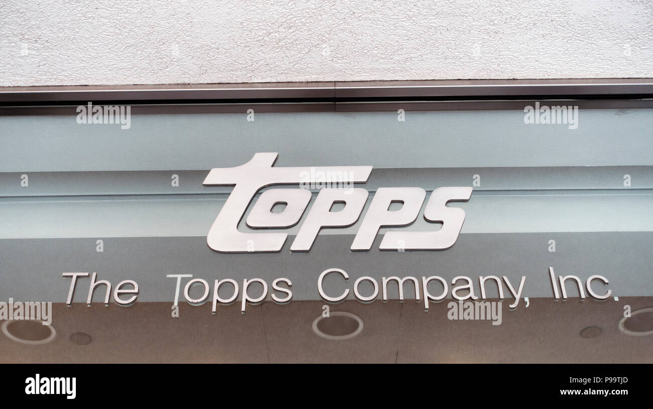 Topps Company Inc, New York City Stockfoto