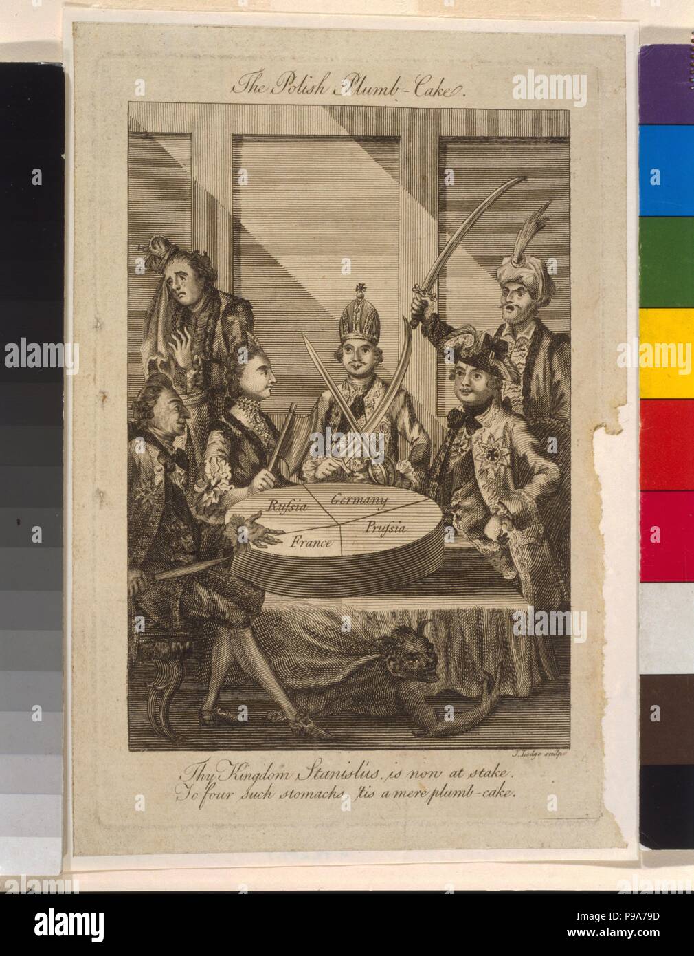 Die polnische Lot-Kuchen. Museum: private Sammlung. Stockfoto