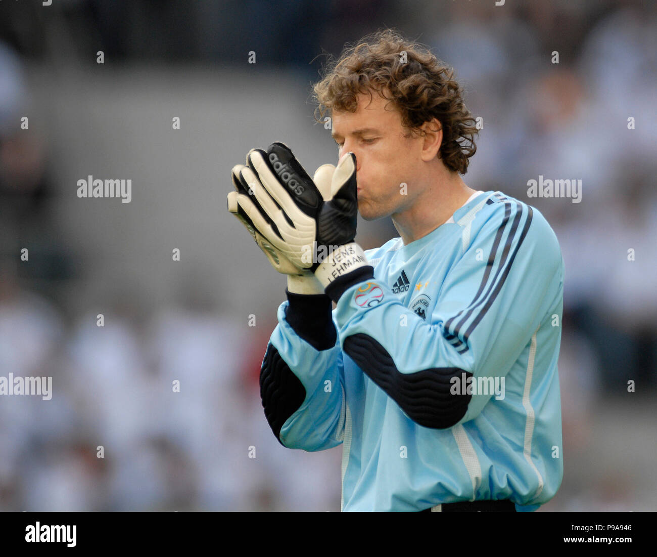 Stadion im Nordpark, Mönchengladbach Deutschland 2.6.2006, Fußball international freundlich Deutschland gegen Kolumbien 3:0------- Jens LEHMANN (GER) Stockfoto