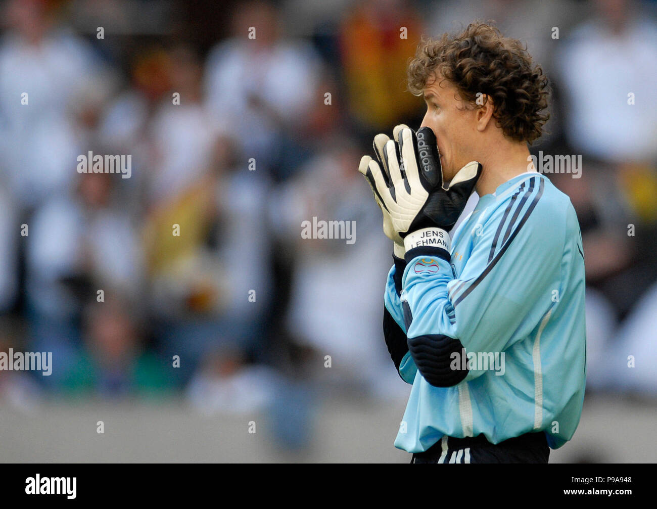 Stadion im Nordpark, Mönchengladbach Deutschland 2.6.2006, Fußball international freundlich Deutschland gegen Kolumbien 3:0------- Jens LEHMANN (GER) Stockfoto