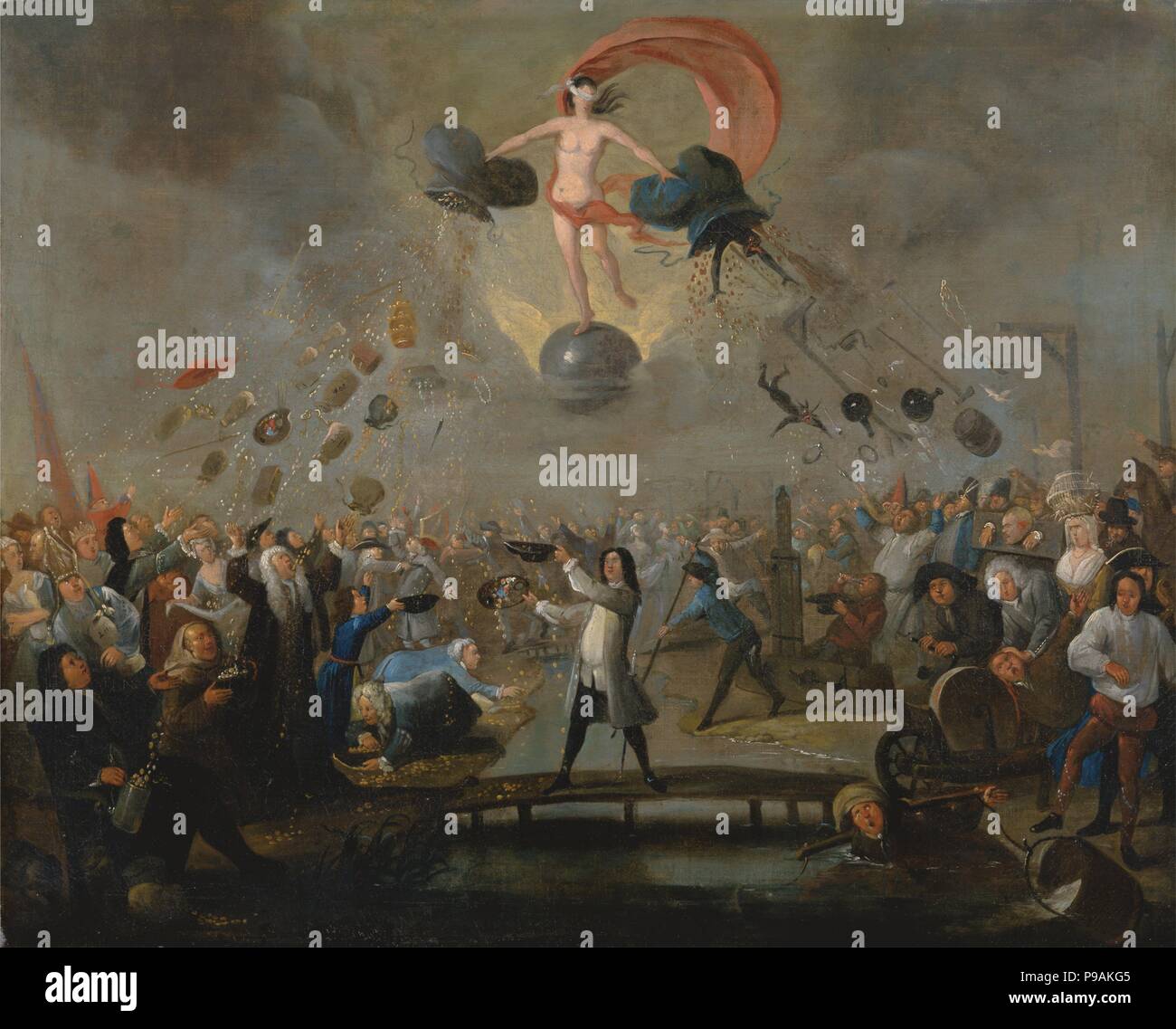 Allegorie der Vermögen. Museum: Yale University. Stockfoto