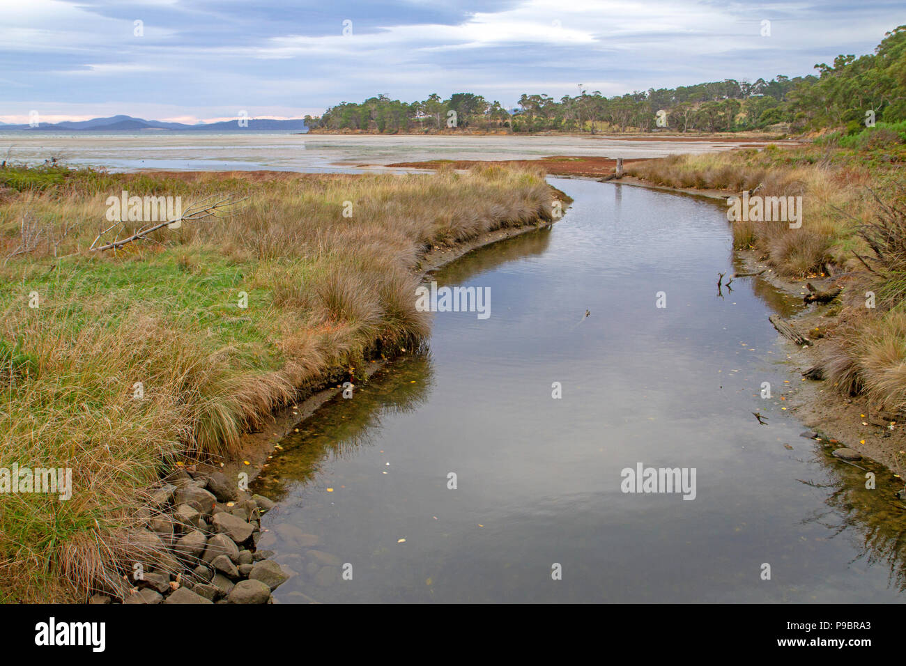 Eindruck Bucht bei Premaydena auf der Tasman Halbinsel Stockfoto