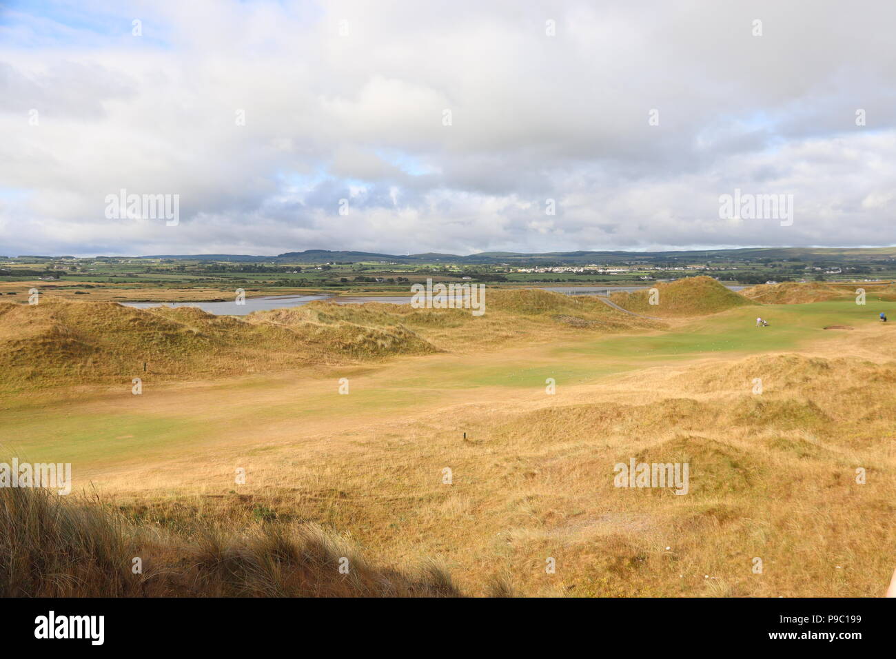 Portstewart Golf Stockfoto