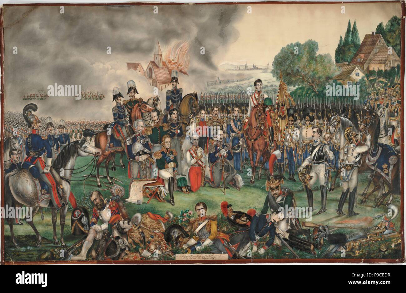 Völkerschlacht 1813 Fotos und Bildmaterial in hoher Auflösung Alamy