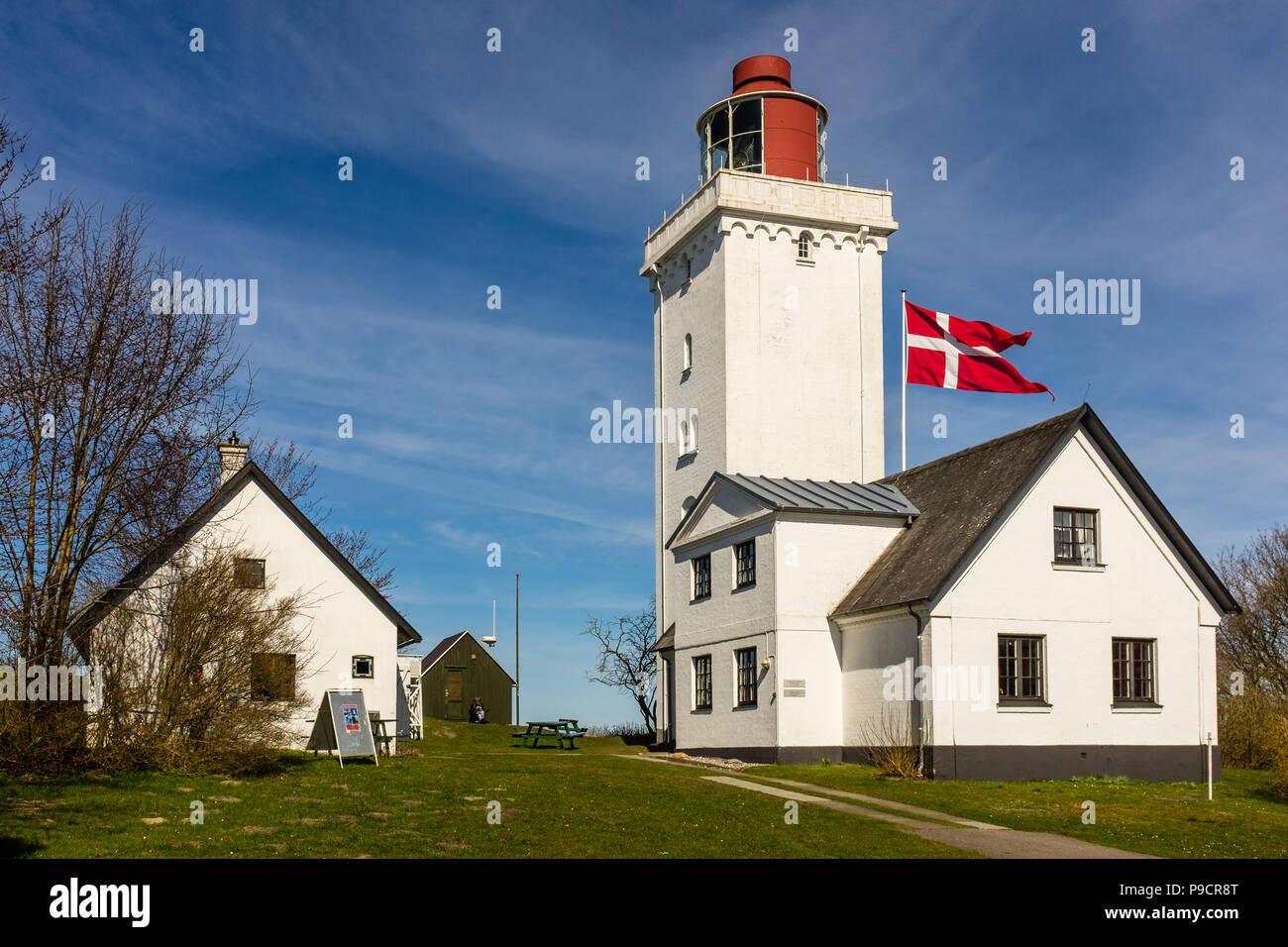 Die Lighthose in Gilleleje, Dänemark Stockfoto