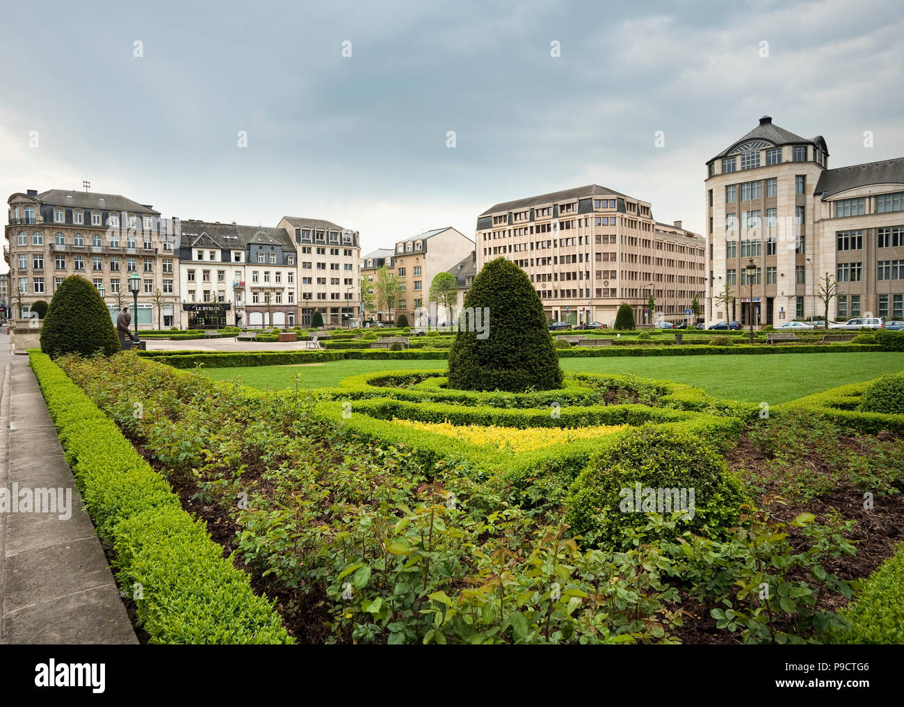 Place Des Martyrs, der Stadt Luxemburg, Luxemburg, Europa Stockfoto