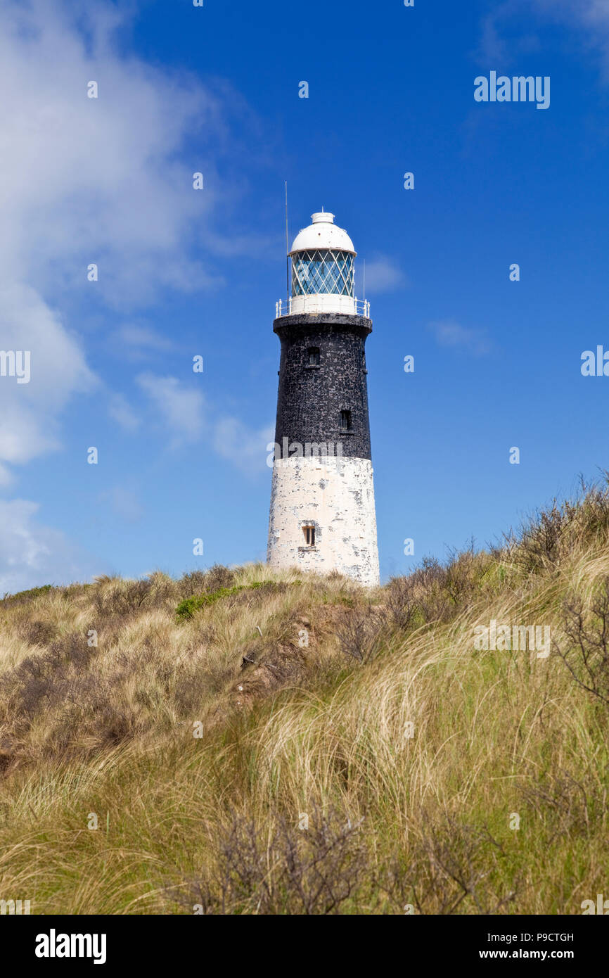 Verschmähen Point Lighthouse, East Yorkshire, England, UK, Europa Stockfoto