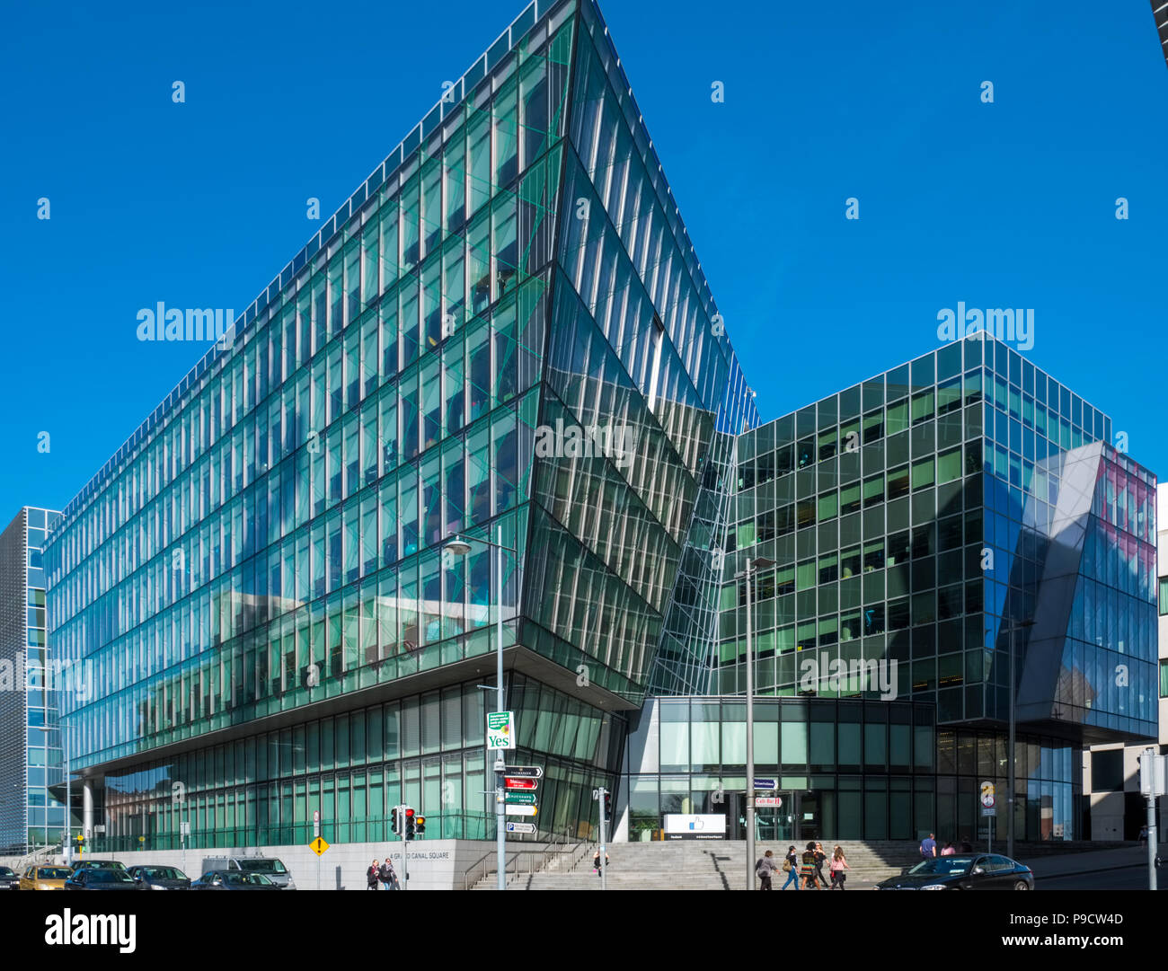 Facebook Headquarters HQ Gebäude in Dublin, Irland, Europa Stockfoto