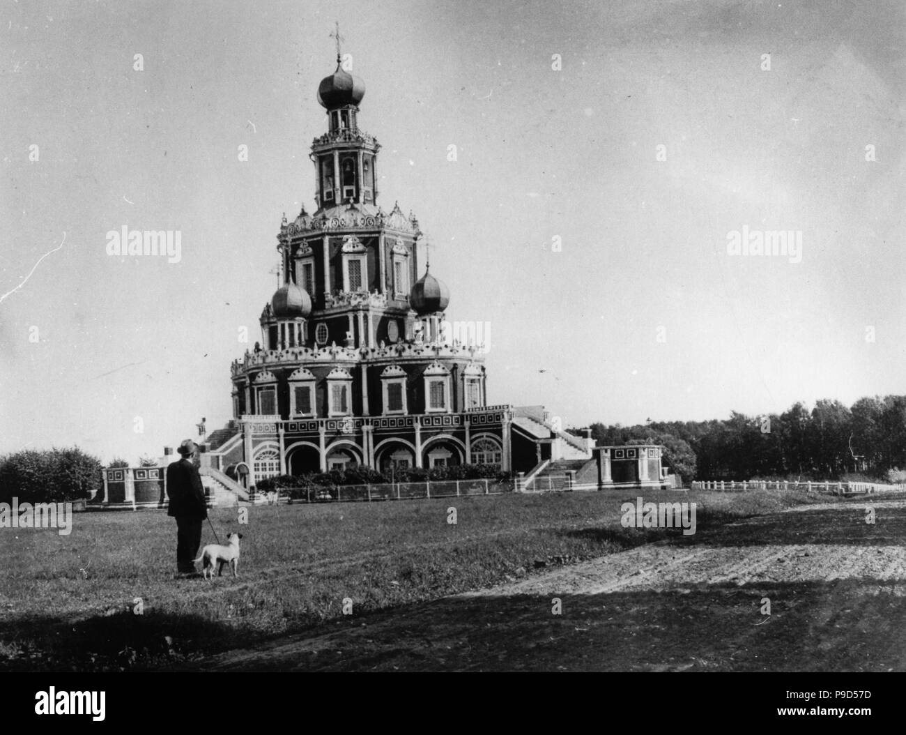 Die Kirche der Fürsprache bei Fili. Museum: Staatliche Russische Film und Foto Archiv, Krasnogorsk. Stockfoto