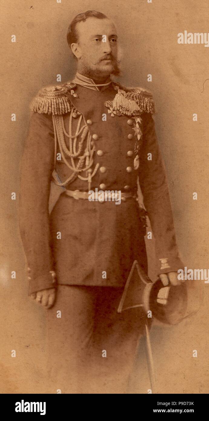 Eugen de Beauharnais 5. Herzog von Leuchtenberg (1891-1901). Museum: private Sammlung. Stockfoto