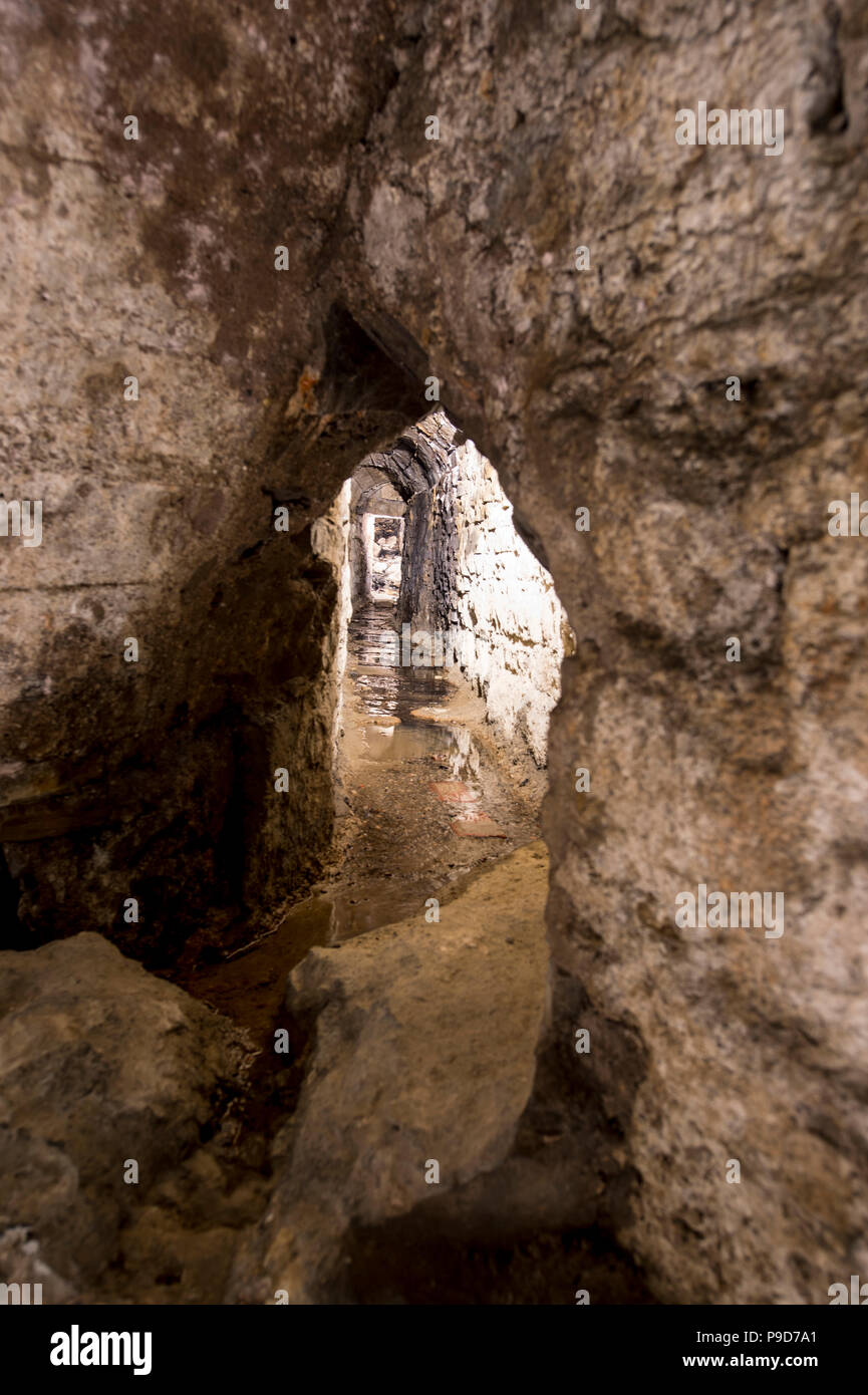 Italien, Lombardei, Bergamo, FONTANA DEL LANTRO Stockfoto