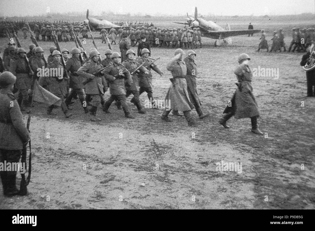 Naval 260th Infantry Brigade in Kronstadt. Museum: Geschichte Museum, Kronstadt. Stockfoto