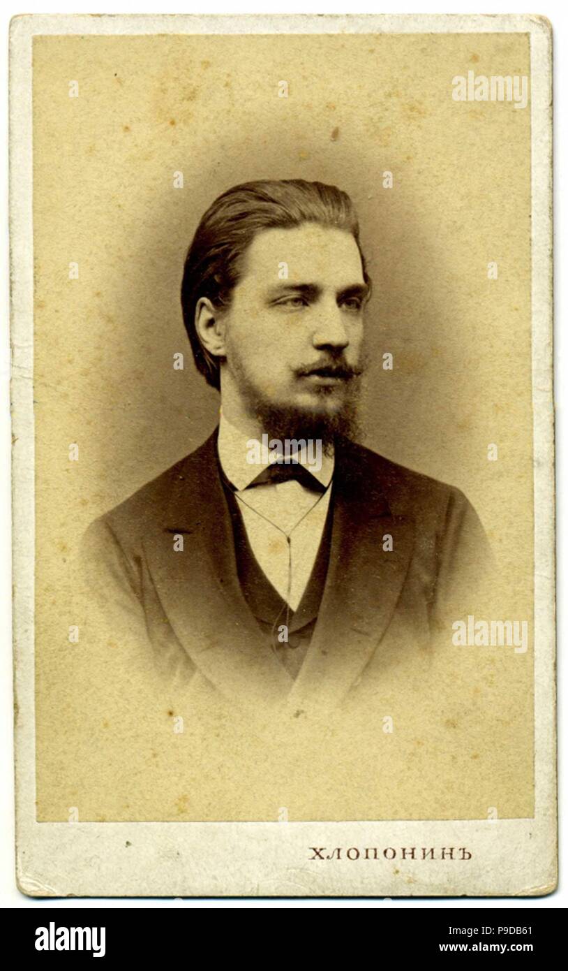 Alexander Sergejewitsch Buturlin (1845-1916). Museum: private Sammlung. Stockfoto