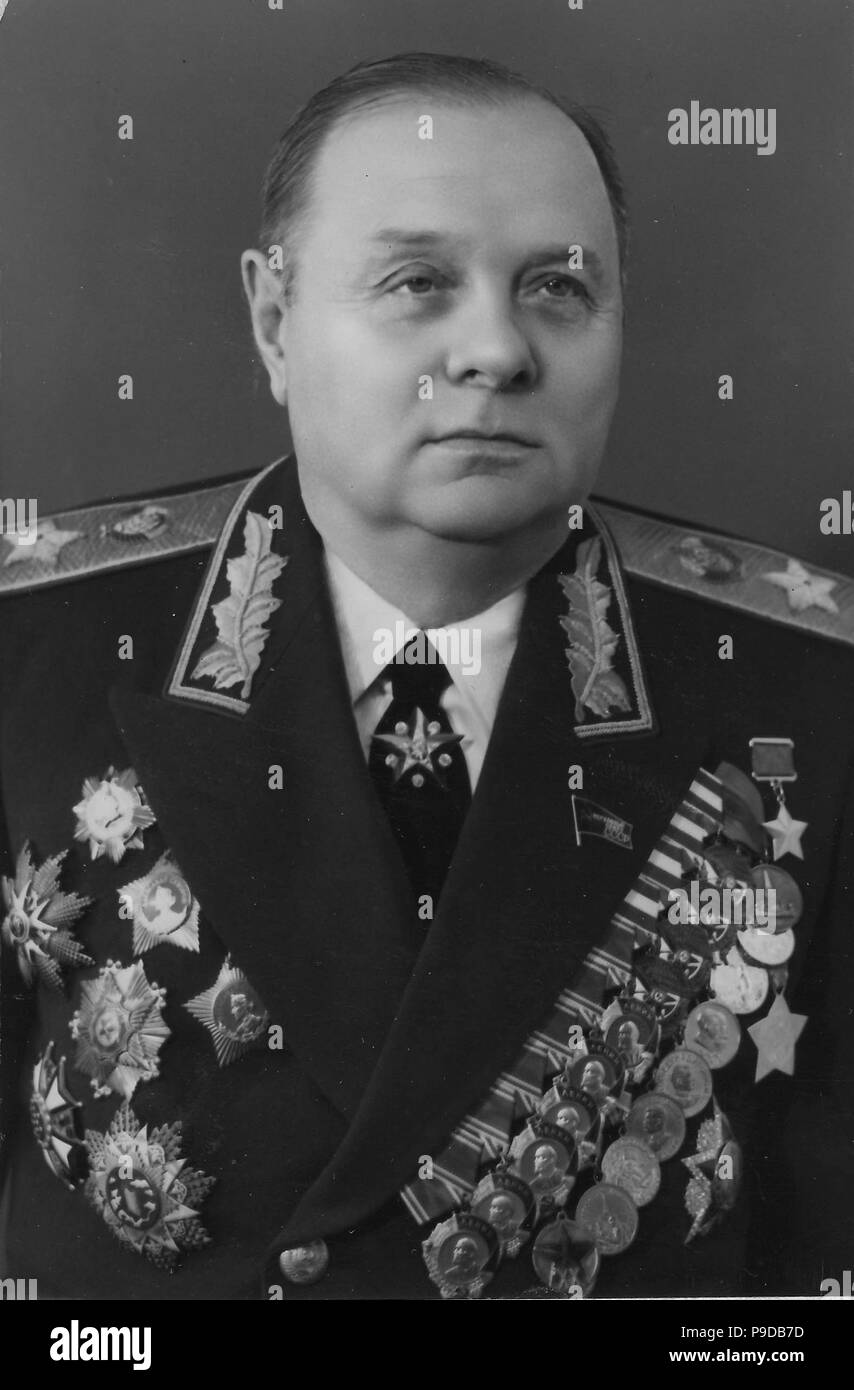 Kirill Afanasievich Meretskov (1897-1968). Museum: Staatliche Zentrale Museum für moderne Geschichte Russlands, Moskau. Stockfoto