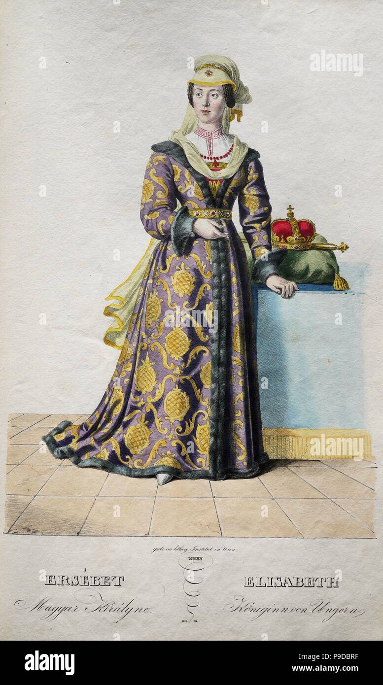 Elisabeth von Luxemburg (14091442), Königin von Böhmen. Museum