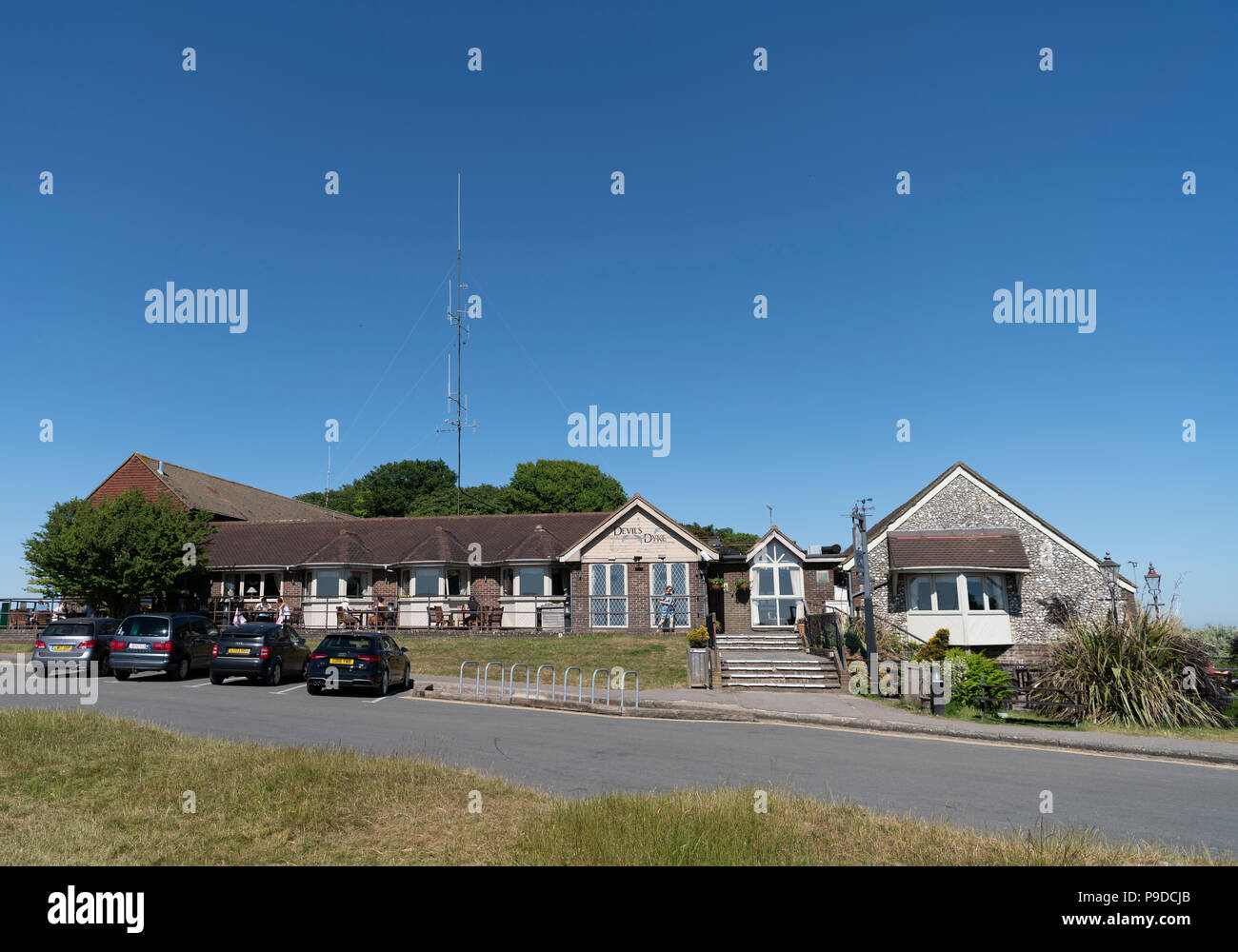 Devil's Dyke Public House, Sussex, England Stockfoto