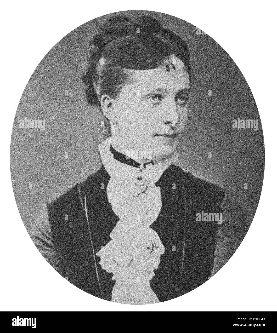 Prinzessin Jekaterina Michailowna Dolgorukova (1847-1922). Museum: private Sammlung. Stockfoto