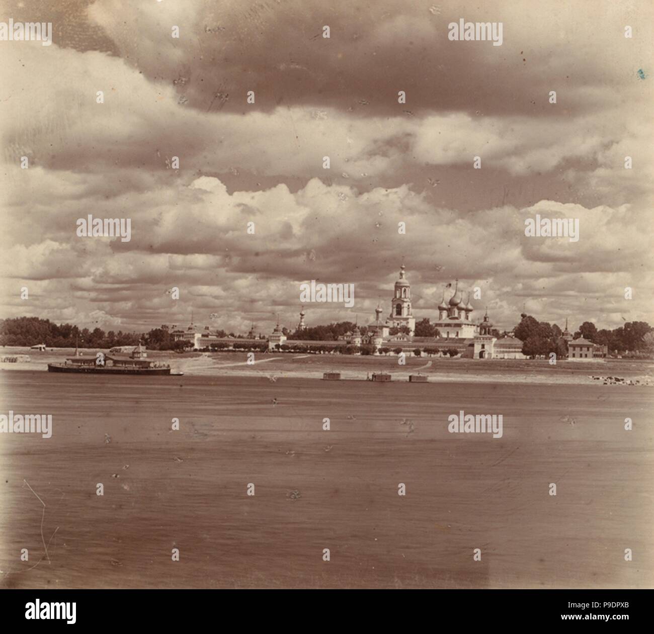 Die tolga Kloster in Jaroslawl. Museum: Museum der Fotografie Geschichte, Nischni Nowgorod. Stockfoto