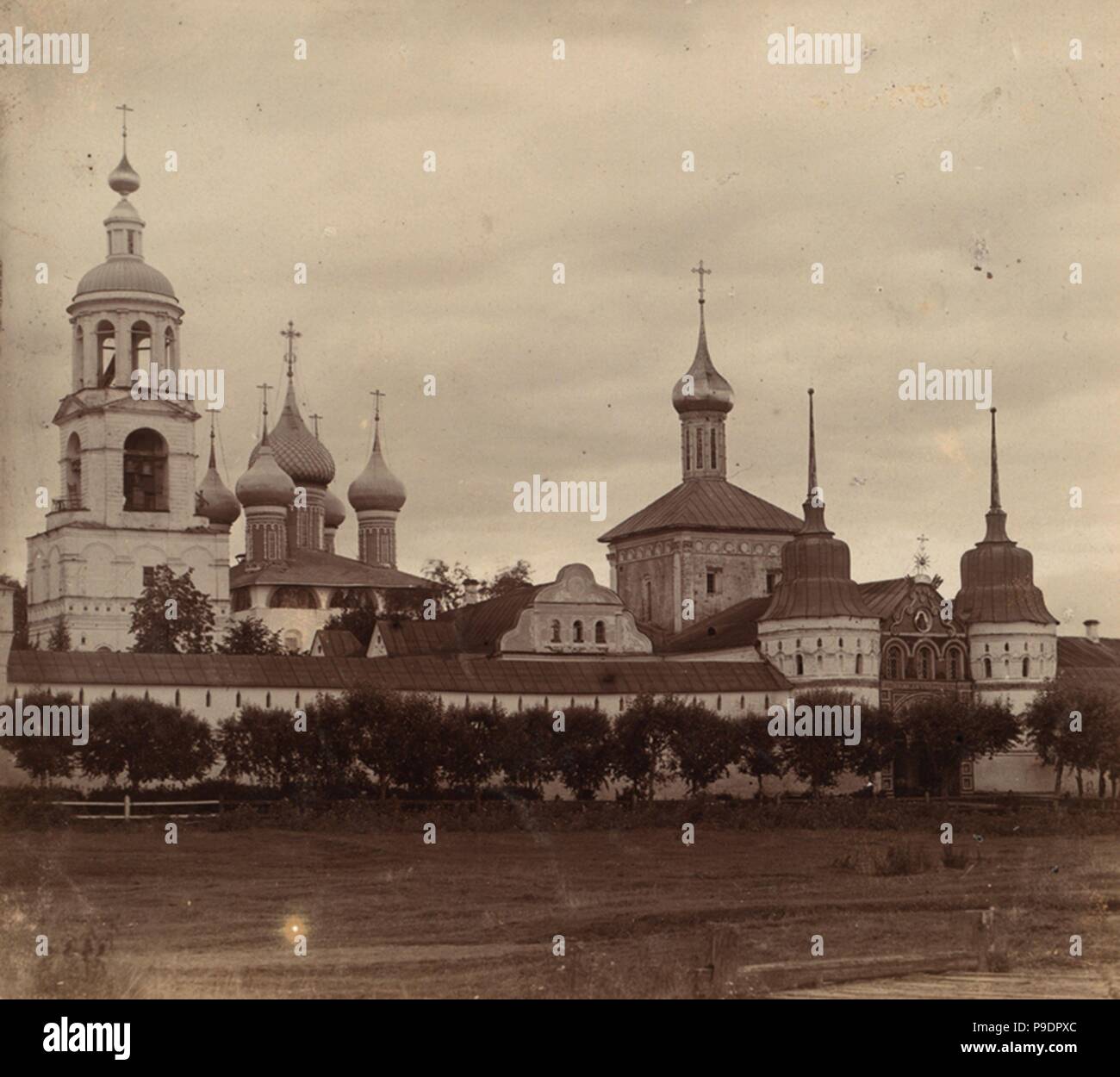 Die tolga Kloster in Jaroslawl. Museum: Museum der Fotografie Geschichte, Nischni Nowgorod. Stockfoto