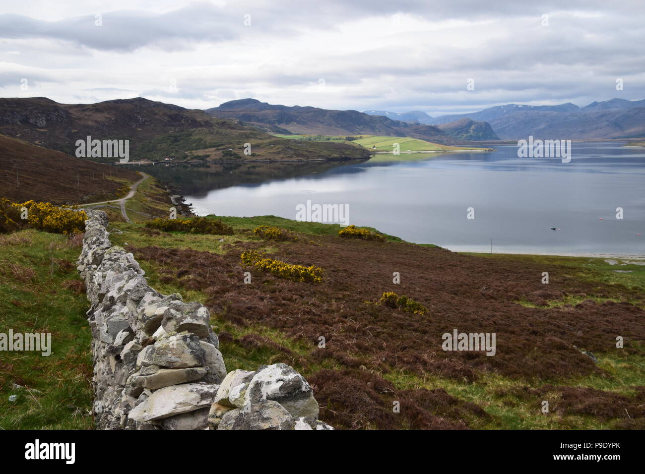 Loch Eribol, Sutherland, Schottland Stockfoto