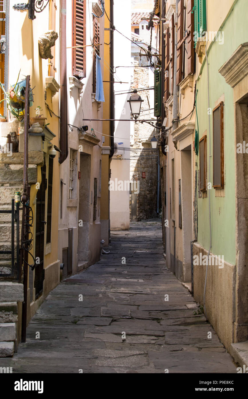 Piran, Portoroz, Slowenien Stockfoto