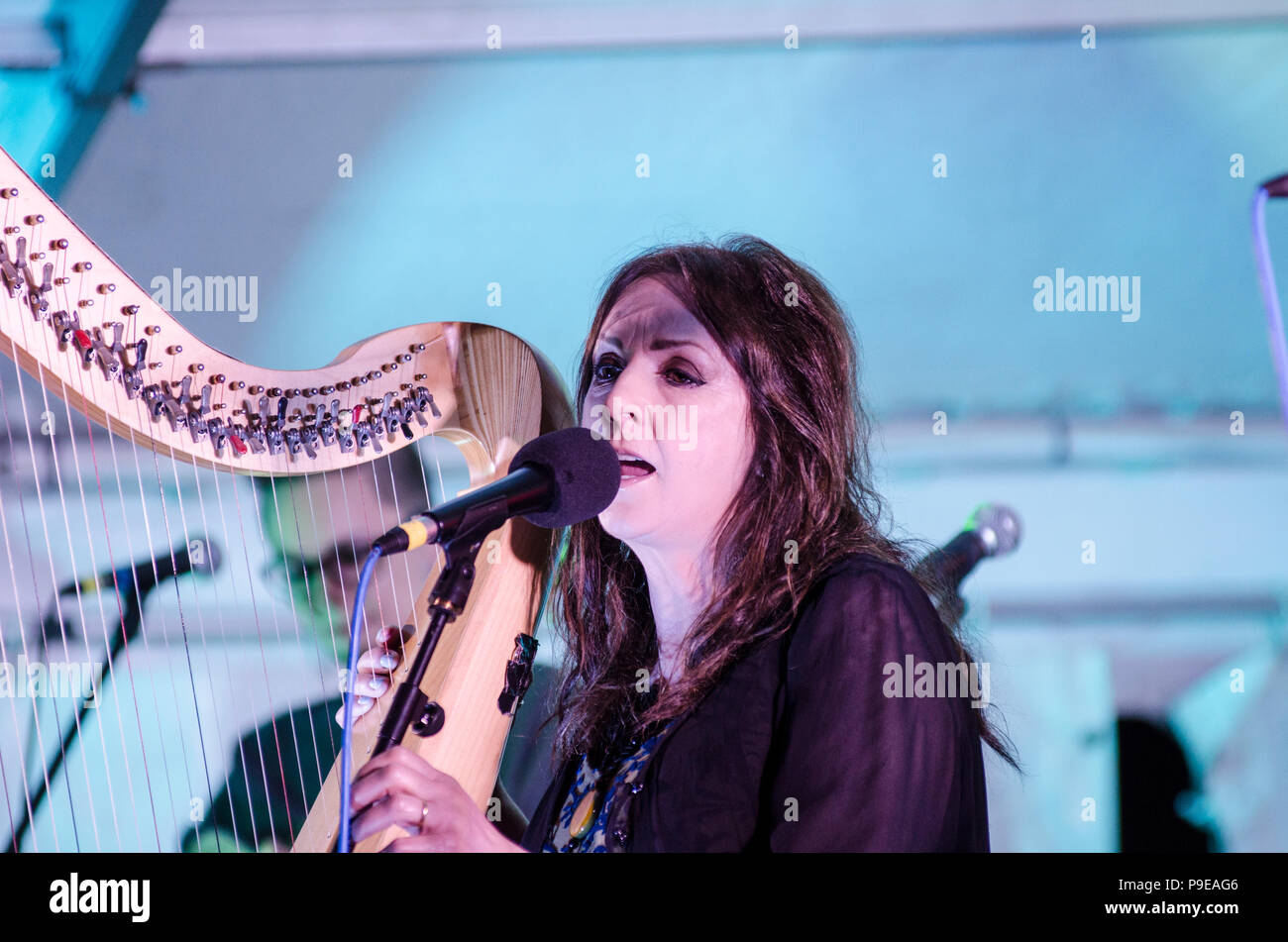 Moya Brennan Leo's Tavern 50. Jahrestag Festival Stockfoto