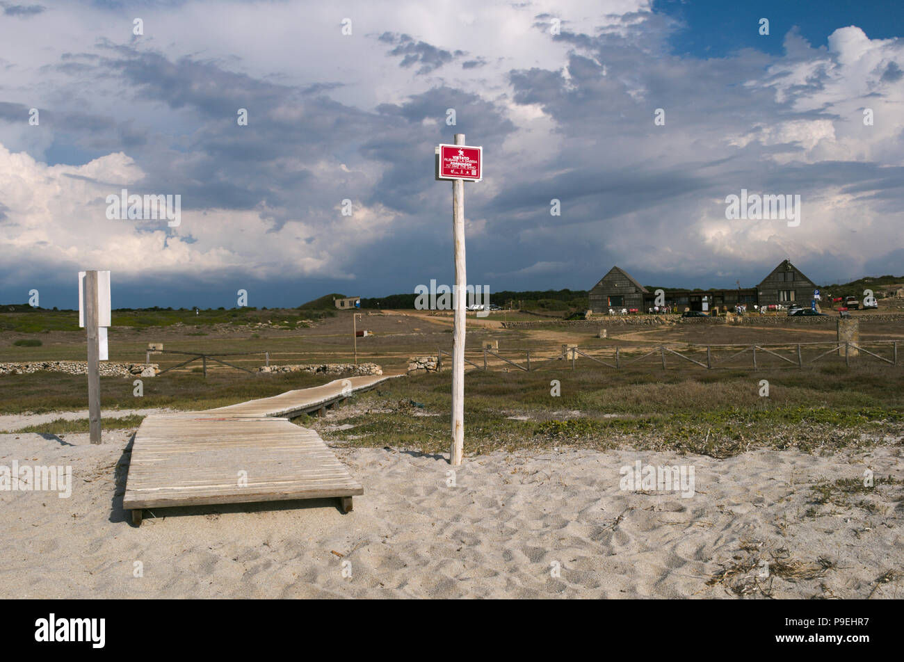 Is Arutas, Sinis Halbinsel, Provinz Oristano, Sardinien, Italien Stockfoto