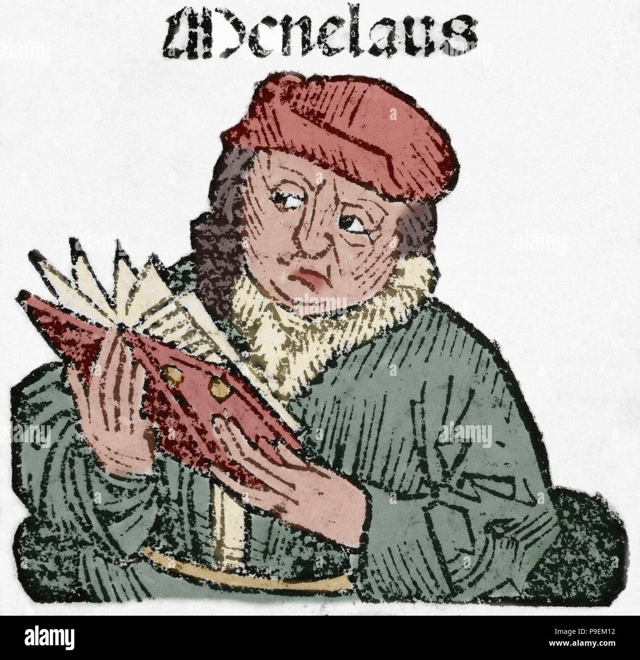 Der griechischen Mythologie. Menelaos. König der Mykenischen Sparta