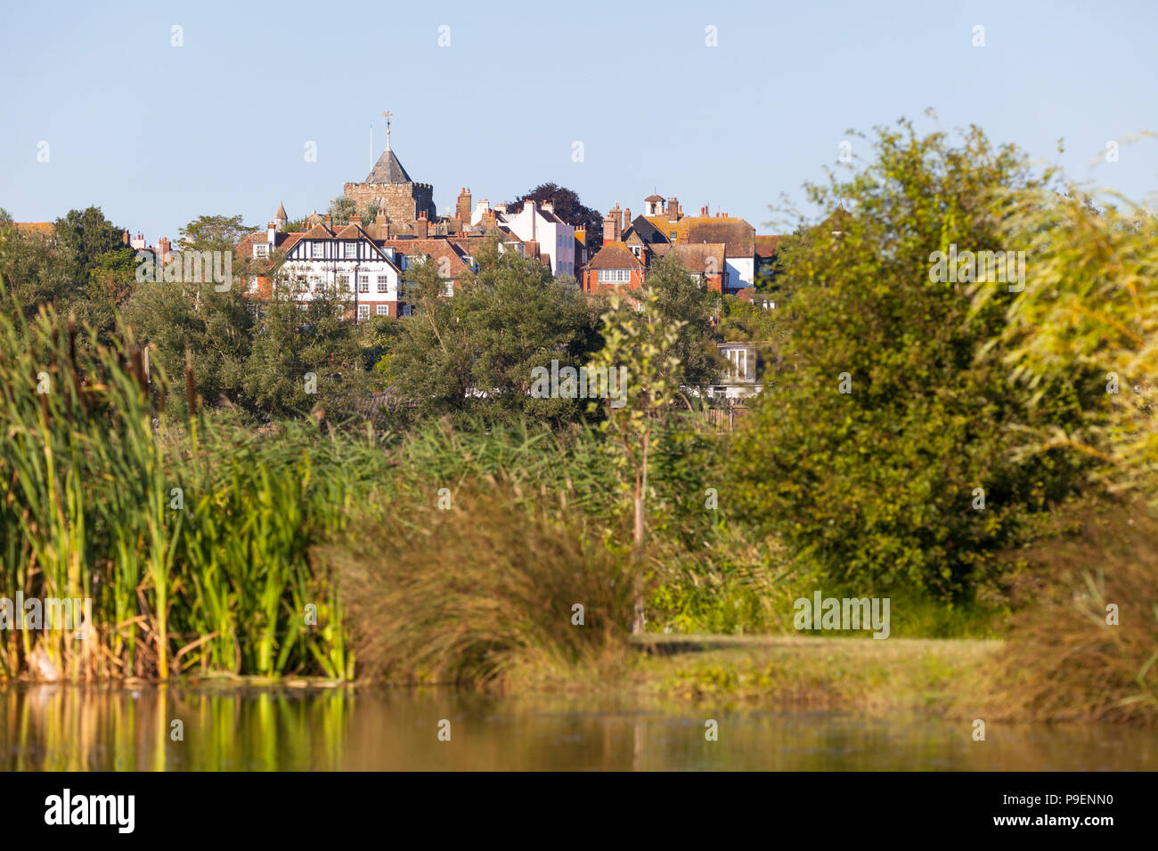 Alte Stadt Rye, East Sussex, Großbritannien Stockfoto